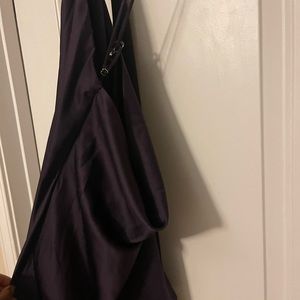 House of CB.. dark purple. Small size, strapless party dress